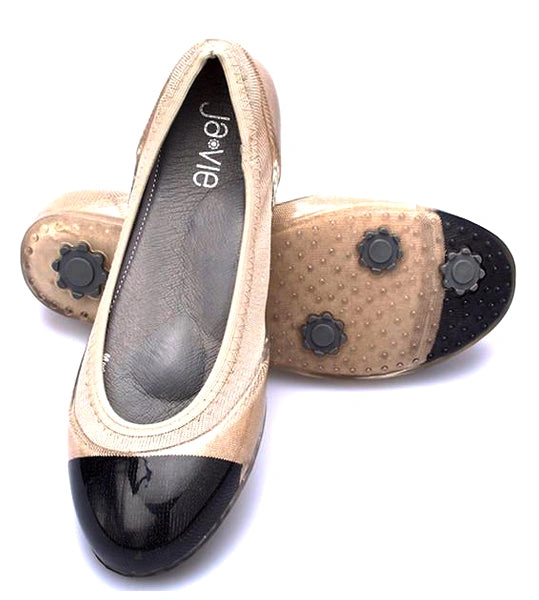 Ja-vie Black Jelly Flats: Effortless Chic & Comfortable Everyday Style.